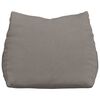 vidaXL Coussin de Dos Taupe 60 x 20 x 50 cm tissu