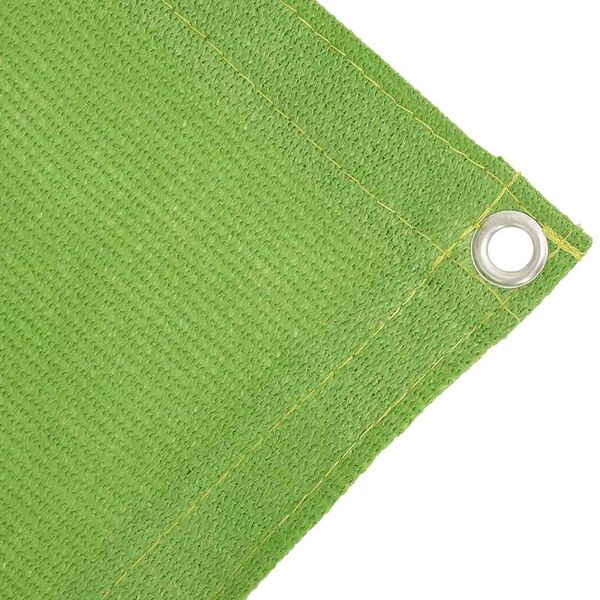 vidaXL Tapis de tente vert clair 300x600 cm PEHD