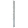 vidaXL Poteaux de cl&ocirc;ture 40 pcs argent&eacute; 200 cm&nbsp;acier galvanis&eacute;