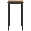 vidaXL Table de salle &agrave; manger / Table de repas Bois d'ing&eacute;nierie