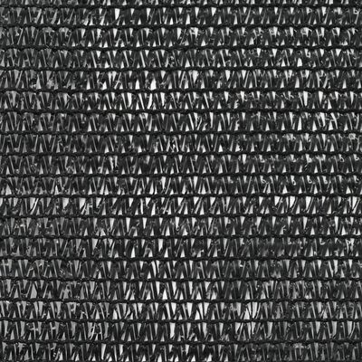 vidaXL Clôture de tennis PEHD 1,8 x 25 m Noir