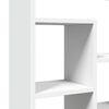 vidaXL Biblioth&egrave;que blanc 72x20x120,5 cm bois d'ing&eacute;nierie