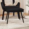 vidaXL Repose-pied Noir 45x30x35 cm Tissu microfibre