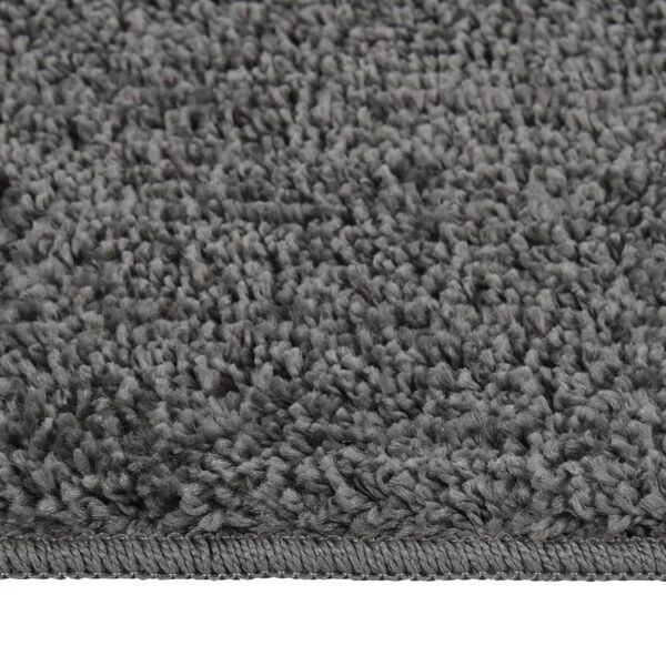 vidaXL Tapis shaggy antid&eacute;rapant Gris 200x290 cm