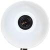 vidaXL Lampe de bureau 25 W blanc 18x18x60 cm E27