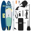 vidaXL Planche de SUP avec si&egrave;ge 2-en-1 APEX 366 x 81 x 15 cm