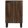 vidaXL Meuble de Lavabo de Salle de Bain Noyer 38 x 33,5 x 58 cm