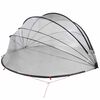 vidaXL D&ocirc;me de piscine Transparent 592 x 590 x 275 cm PVC