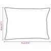 vidaXL Ensemble de Duvet avec oreiller 3 pcs Blanc Plume de canard