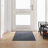 vidaXL Tapis Couloir Gris 80 x 250 cm tissu