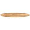 vidaXL Dessus de table 100x40x2,5 cm ovale bois massif de manguier