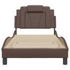 vidaXL Cadre de lit Viana sans matelas marron 80x200 cm similicuir