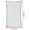 vidaXL Filet pour remorque avec corde &eacute;lastique noir 2,1x1,25 m PP