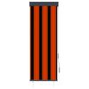 vidaXL Store roulant d'ext&eacute;rieur 60x250 cm Orange et marron