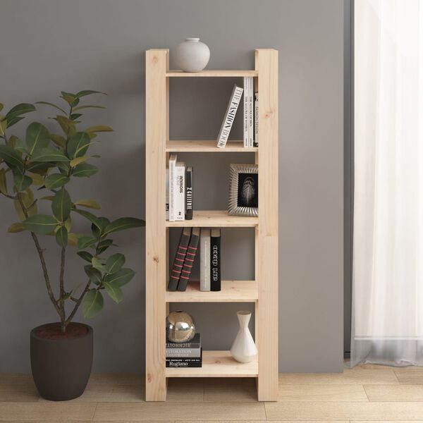 vidaXL Biblioth&egrave;que/S&eacute;parateur de pi&egrave;ce 60x35x160 cm Bois massif