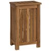 vidaXL Bac &agrave; linge 35x25x60 cm bois de teck massif