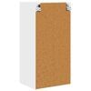 vidaXL Armoire de cuisine avec stockage Kalmar Blanc 40 x 31 x 80 cm