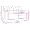 vidaXL Ensemble de canap&eacute;s 4 pcs avec coussins Rose Velours