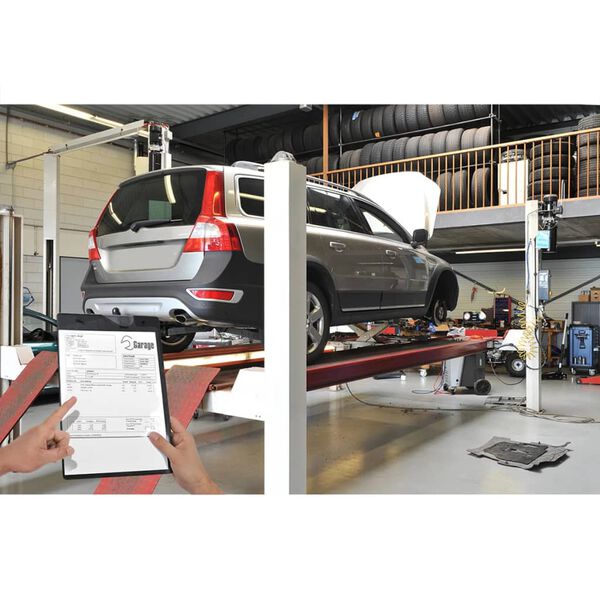 ProPlus Porte-document A4 pour commande de r&eacute;paration 10 pcs noir