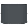vidaXL Anneau de jardini&egrave;re 5 pcs Anthracite 30 x 30 x 20 cm