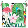 vidaXL Coussins de chaise 6 pcs Multicolore 50 x 50 x 4 cm