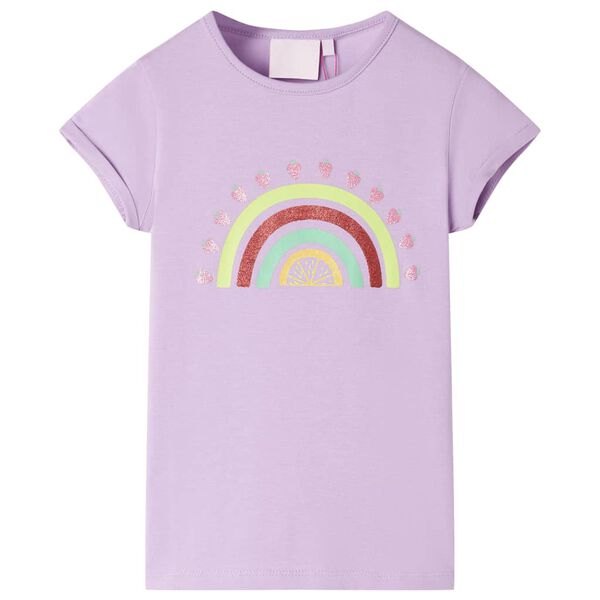 T-shirt pour enfants lilas 104