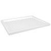 vidaXL Receveurs de douche 80 x 100 x 4 cm ABS