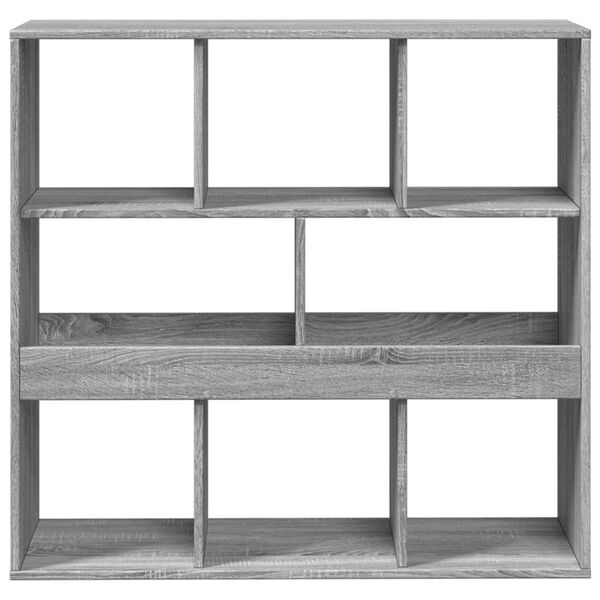vidaXL Cloison de s&eacute;paration sonoma gris bois d'ing&eacute;nierie