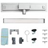 vidaXL 2 en 1 Drain de Douche Argent&eacute; 100 cm Acier Inox 304