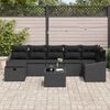 vidaXL Ensemble de Canap&eacute;s avec coussin 8 pcs polyrotin