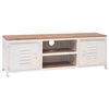vidaXL Meuble TV 120x30x40 cm Blanc