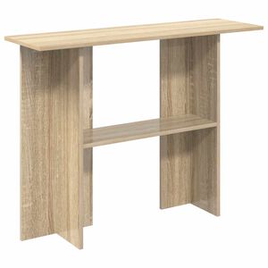 vidaXL Table console Ch&ecirc;ne Sonoma 100 x 30 x 75 cm Bois d'ing&eacute;nierie