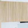 vidaXL Armoire suspendue avec stockage Ch&ecirc;ne Sonoma 60 x 31 x 100 cm