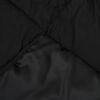 vidaXL Duvet d'&eacute;t&eacute; simple Noir 220 x 135 cm Satin et Microfibre