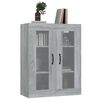 vidaXL Armoire murale suspendue Sonoma gris 69,5x34x90 cm