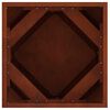 vidaXL Jardini&egrave;re 2 pcs Rouill&eacute; 40 x 40 x 40 cm