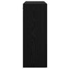 vidaXL Armoires Murailles 2 pcs Ch&ecirc;ne noir 69,5 x 34 x 90 cm
