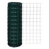 vidaXL Cl&ocirc;ture Euro Acier 25 x 1,7 m Vert