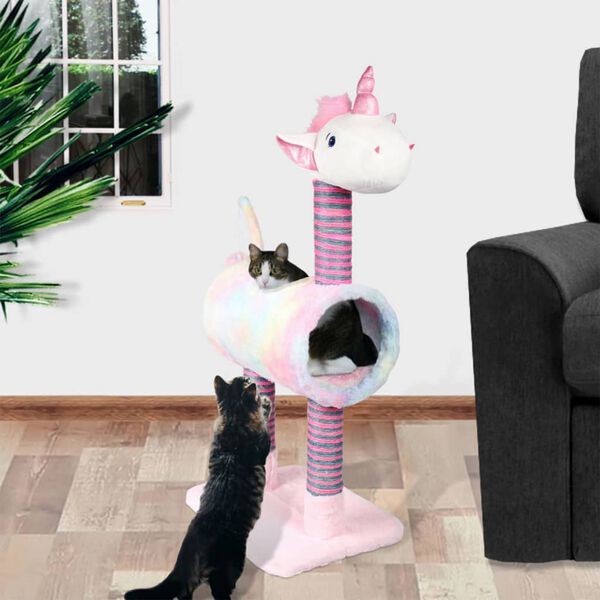 Pets Collection Griffoir Unicorn rose 40x30x85 cm