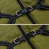 vidaXL Manteau pour chiens avec harnais imperm&eacute;able r&eacute;fl&eacute;chissant L44