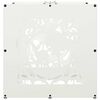 vidaXL Portant de bois chauffage blanc 40x40x40 cm