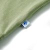 T-shirt pour enfants avec manches courtes kaki clair 104