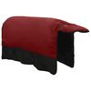 vidaXL Couverture &Eacute;quine Vert fonc&eacute; et noir 105 cm Polyester