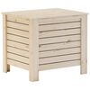 vidaXL Bo&icirc;te de rangement avec couvercle RANA bois massif de pin