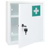 HI Armoire &agrave; pharmacie 31,5x10x36 cm Acier