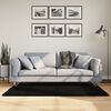 vidaXL Tapis HUARTE &agrave; poils courts doux et lavable noir 80x150 cm