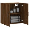 vidaXL Armoire murale ch&ecirc;ne marron 60x31x60 cm bois d'ing&eacute;nierie