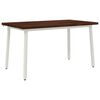 vidaXL Table &agrave; manger carr&eacute;e 140 x 90 x 75 cm Bois d'Acacia Massif