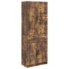 vidaXL Ensemble de Meubles 2 pc Ch&ecirc;ne fum&eacute; Bois d'ing&eacute;nierie