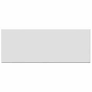 vidaXL Appui de fen&ecirc;tre Blanc 80 x 30 x 4,5 cm PVC